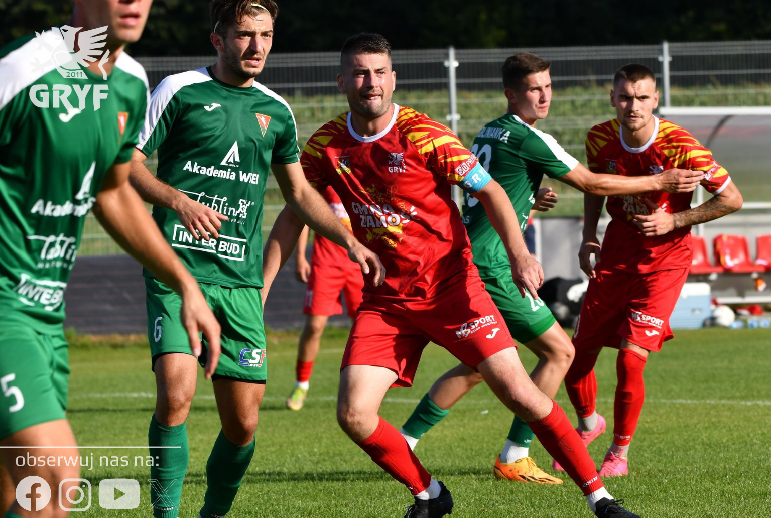 Piłkarze Gryfa wywalczyli remis na własnym terenie z Lublinianką